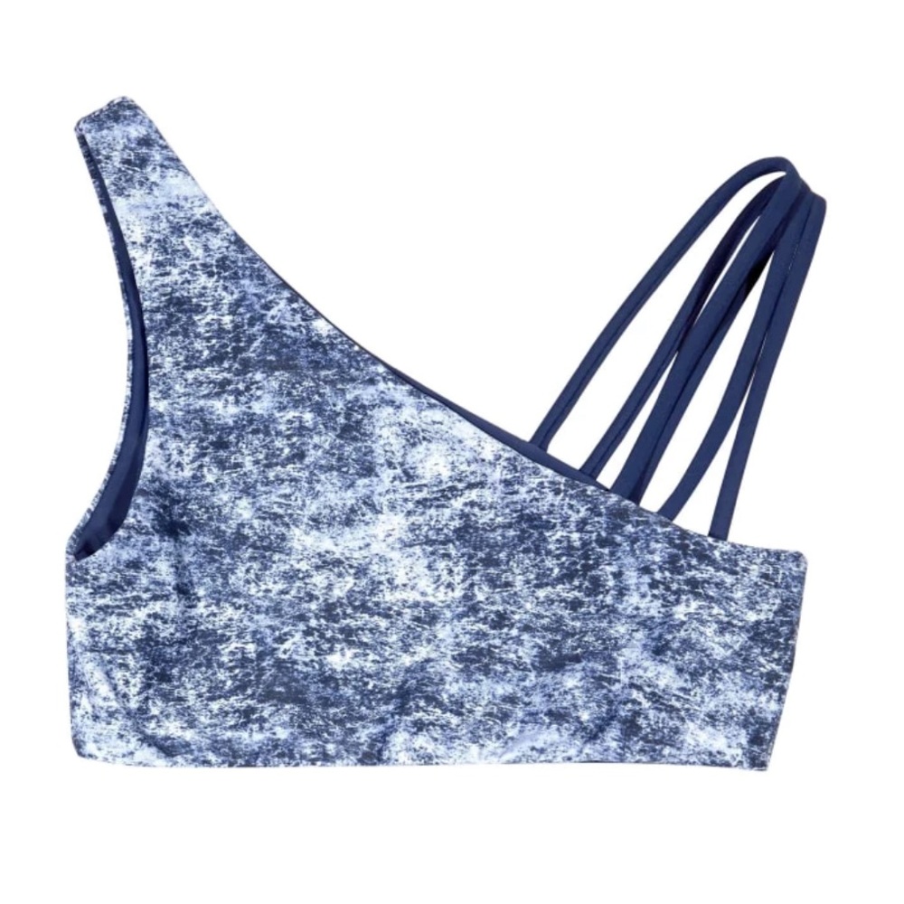 Lagoa Swimwear - Nikki Reversible Bikini Crop Top (Denim/Navy)